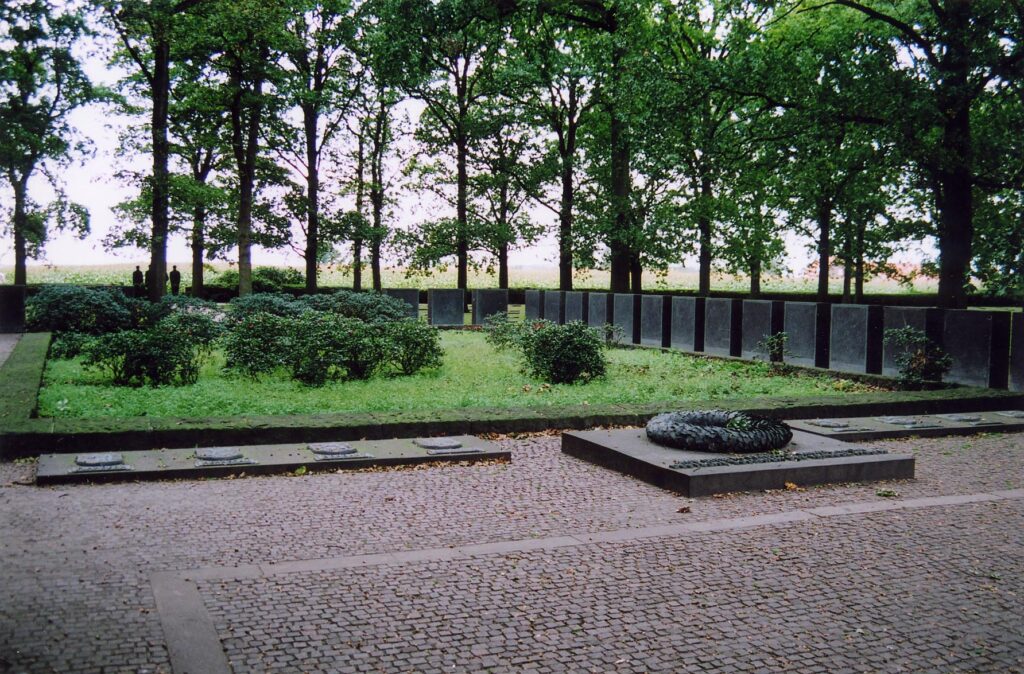 German Great War graves at Langemarck.