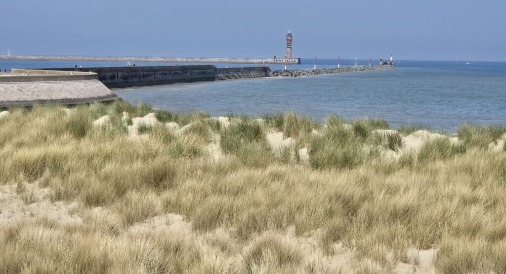 The mole at Dunkirk.