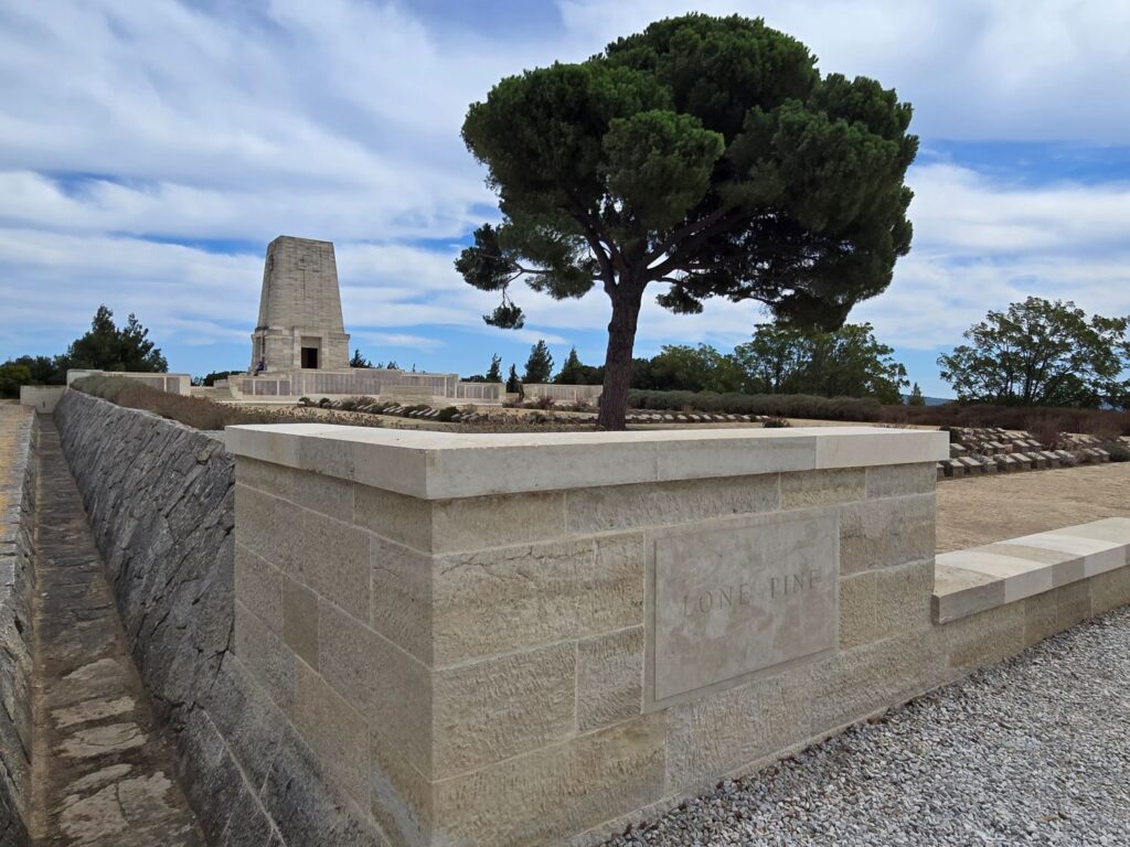 Lone Pine Cemetery and Memorial.