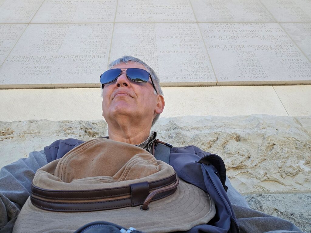 Author at Helles Memorial.