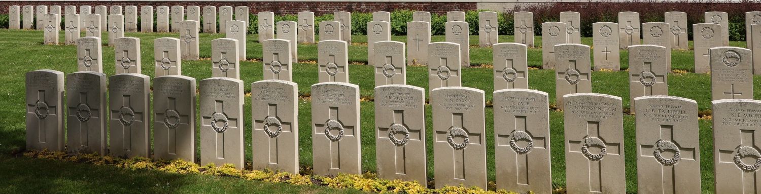 Headstones at Mud Corner Cemetery.